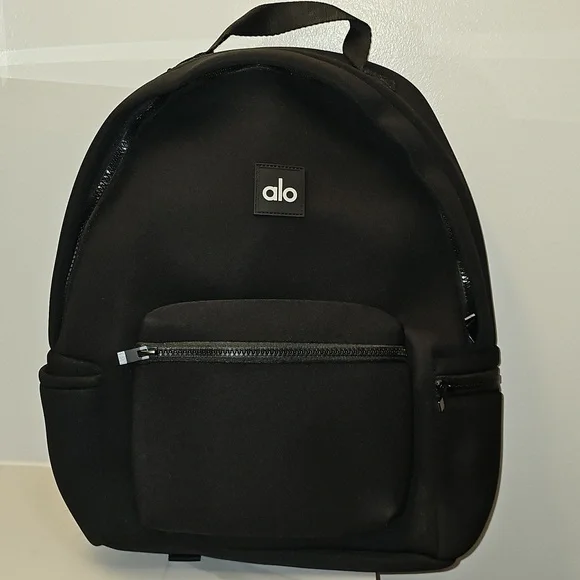 ALO Yoga Classic Black Backpack. NWT. - Picture 7 of 13
